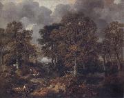 Thomas Gainsborough Gainsborough's Forest Spain oil painting artist